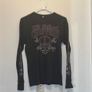 Women’s Vintage Old School Choppers Long Sleeve Thermal